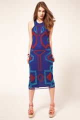 ASOS Collection Asos Midi Dress with Beading