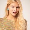 Asos Collection Asos Pastel Polka Dot Stud Earrings in Blue - Lyst