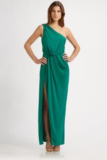 BCBGMAXAZRIA Oneshoulder Gown - Lyst