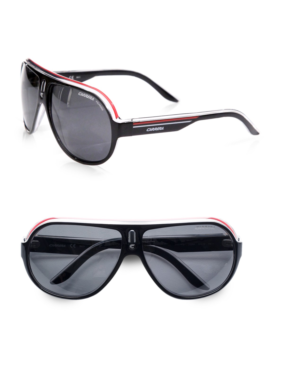 Carrera Black Shield Sunglasses in Black for Men Lyst