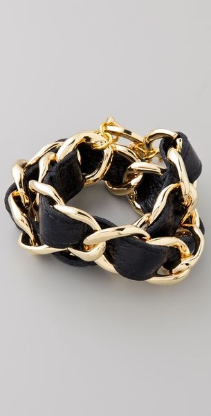 CC Skye Double Wrap Woven Bracelet - Lyst