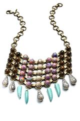 Dannijo Iris Bib Necklace
