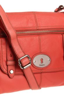 Fossil Maddox Top Zip Cross Body - Lyst