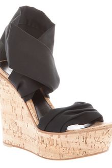 Gianvito Rossi Wedge Sandal - Lyst