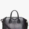 Givenchy Python Antigonia Medium Tote in Black - Lyst