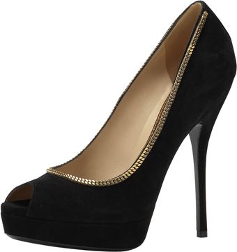  Chain Open-toe Pump 