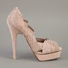 Jeffrey Campbell Stud Embellished Pump in Beige (nude) - Lyst