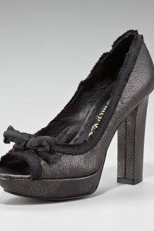 Juicy Couture Fresia Peep-toe Bow Pump - Lyst