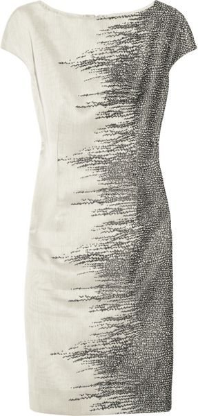  Cotton-blend Jacquard Dress 