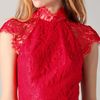 Lover Serpent Mini Dress in Red (scarlet) - Lyst