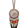 Mango Touch  Long Ethnic Necklace in Multicolor (co) - Lyst