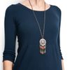 Mango Touch  Long Ethnic Necklace in Multicolor (co) - Lyst