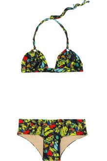 Mara Hoffman Printed Triangle Bikini - Lyst