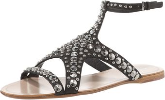  Studded Starfish Flat Sandal 
