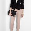 Moschino Cheap & Chic Black Crinkle Jacket with Grosgrain Belt in Black - Lyst