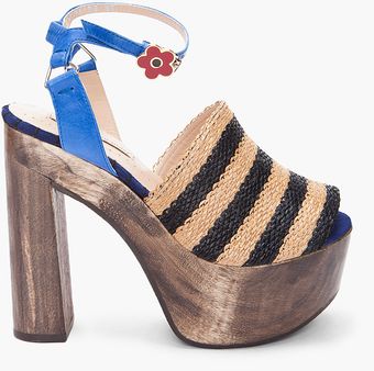  Jungle 5 Rafia Stripe Sandal 