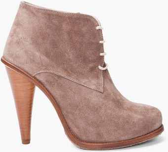   Suede Booties 