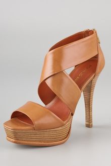 Pour La Victoire Tifara X Band Platform Sandals - Lyst
