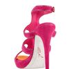 Rene Caovilla Crystal Cage Sandal in Purple (fuchsia) - Lyst