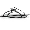 Rick Owens Leather Sandals in Black - Lyst
