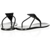 Rick Owens Leather Sandals in Black - Lyst
