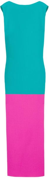 Roksanda Ilincic Lk16 Col Block Column Gown in Multicolor - Lyst