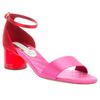 Stella Mccartney Structured Sandal in Pink - Lyst