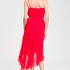 Suzi Chin For Maggy Boutique Spaghetti Strap Asymmetrical Dress in Red (chili) - Lyst