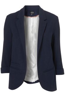 Topshop Ponte Boyfriend Blazer - Lyst