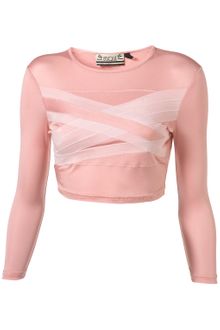Topshop Bandage Crop Top By Unique** - Lyst