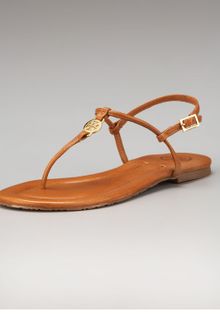 Tory Burch Emmy Logo Thong Sandal - Lyst