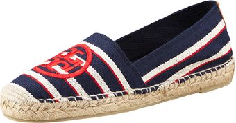Tory Burch Striped Slip-on Espadrille - Lyst