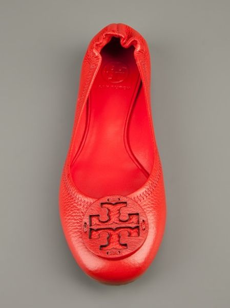 tory burch reva ballerina flat