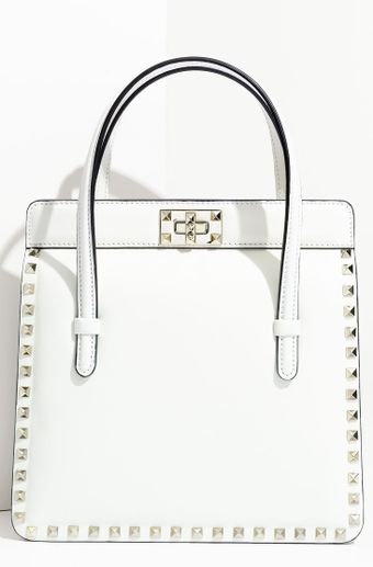 Valentino Rockstud Tophandle Bag - Lyst