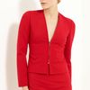 Valentino Zip Front Jacket in White (red) - Lyst