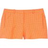 Versace Polkadot Stretchcotton Micro Shorts in Orange - Lyst