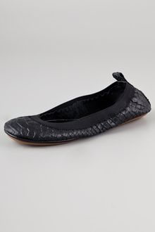 Yosi Samra Elastic Top Line Ballet Flats - Lyst