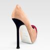 Yves Saint Laurent Suede and Metallic Leather Colorblock Pumps in Pink (rose-beige) - Lyst