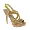 Aldo Aldo Bracker Strappy Neon Contrast Sandals in Green (tanyellow) - Lyst