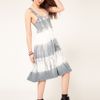 Asos Collection Asos Summer Dress in Tie Dye in Gray (print) - Lyst