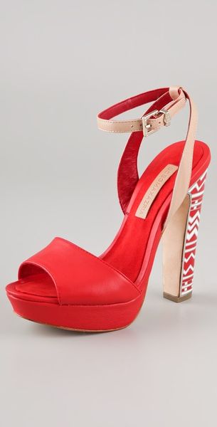 BCBGMAXAZRIA Marcel Mosaic Sandals - Lyst