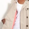 Calvin Klein Double Breasted Cape in Brown (tan) - Lyst