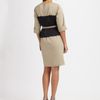 Elie Tahari Chiles Poplin Dress in Black - Lyst