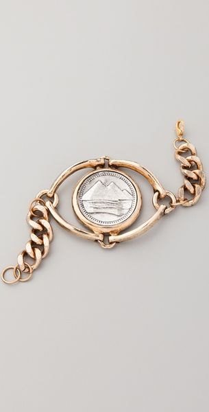  Horse Bit and Coin Bracelet 