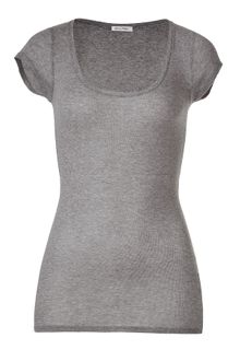American Vintage Pebble Mélange Ss T-shirt - Lyst
