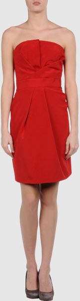 Dsquared2 Short Dresses in Red - Lyst