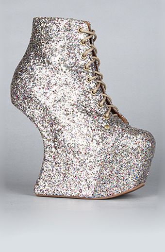 Jeffrey Campbell The Night Lita Shoe in Multi Glitter (exclusive) - Lyst