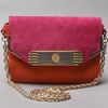Sam Edelman The Andy Pouchette In Orange And Pink Suede in Pink (orange) - Lyst
