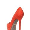 Sergio Rossi 130mm Uptown Linen Pumps in Orange - Lyst
