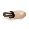 Vera Wang Lavender Yves Mule in Brown (taupe) - Lyst